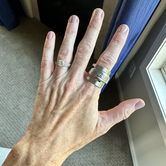 Stainless Fork Ring - Picture 6 of 14